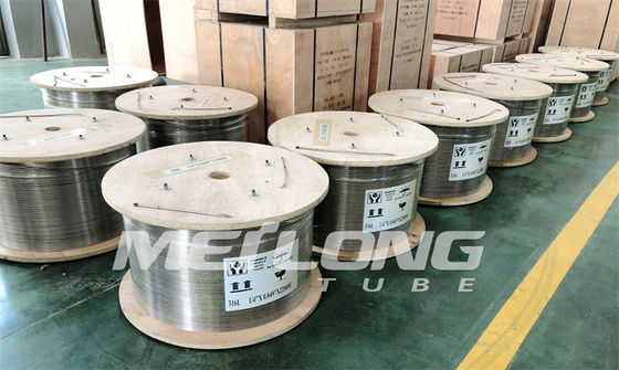 3 / 8 '' Od X 0.065'' Wt Downhole Injection Tubing Geothermal Coiled Metal