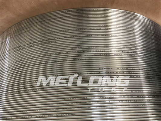 سیم پیچ لوله فولادی NACE MR0175 / ISO15156 SS هیدرولیک بدون درز SS316L ASTM A269