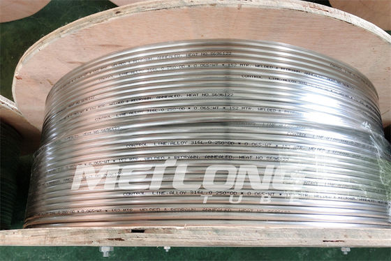 1 / 2 '' OD X 0.065 '' لوله های نیکل آلیاژی لوله های زمین گرمایی Downhole Duplex 2205