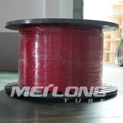 Duplex 2205 Encapsulated Control Line Santoprene TPV 1 / 2'' OD X 0.065'' WT