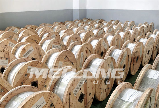 ASTM A269 لوله های مارپیچ فولادی ضد زنگ تزریق شیمیایی خط 3/8 '' OD X 0.065'' WT