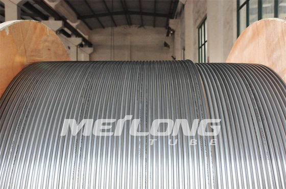 ISO15156 لوله های آلیاژ نیکل لوله مویرگی فولاد ضد زنگ آنیل شده ASTM B704