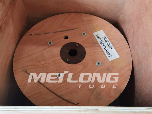 لوله مویرگی دیواره نازک ASTM A789 1/8 اینچی خط کنترل هیدرولیک دوبلکس SS