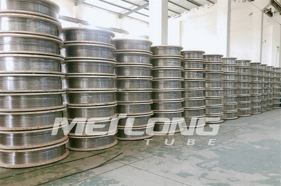 ASTM B704 فرول اتصالات خط کنترل لوله بازپخت خط تزریق شیمیایی