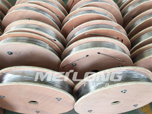 لوله های مارپیچ با اتصالات فرول 1 2 سیم پیچ ضد زنگ