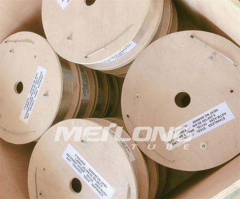 لوله خط مویرگی فولاد ضد زنگ 10000Psi برای کنترل هیدرولیک و تزریق مواد شیمیایی