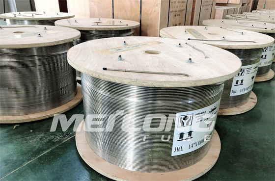 ASTM A789 SS هیدرولیک لوله اتصالات لوله تزریق شیمیایی هیدرواستاتیک تست شده
