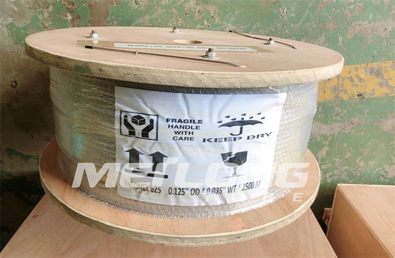 خط تزریق شیمیایی آلیاژ نیکل 10000Psi 1/4''OD X 0.049''WT